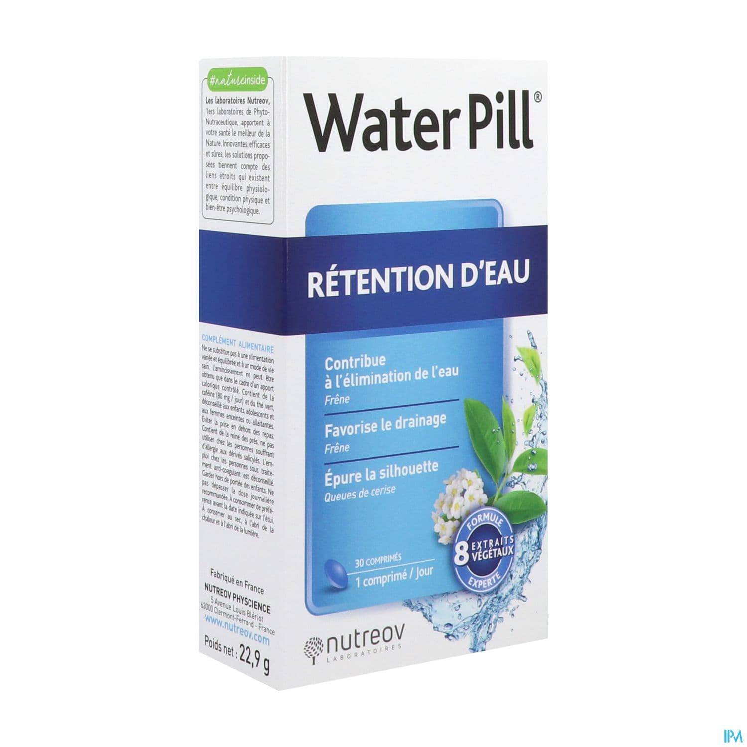 Water Pill Retention Eau Comprime 30