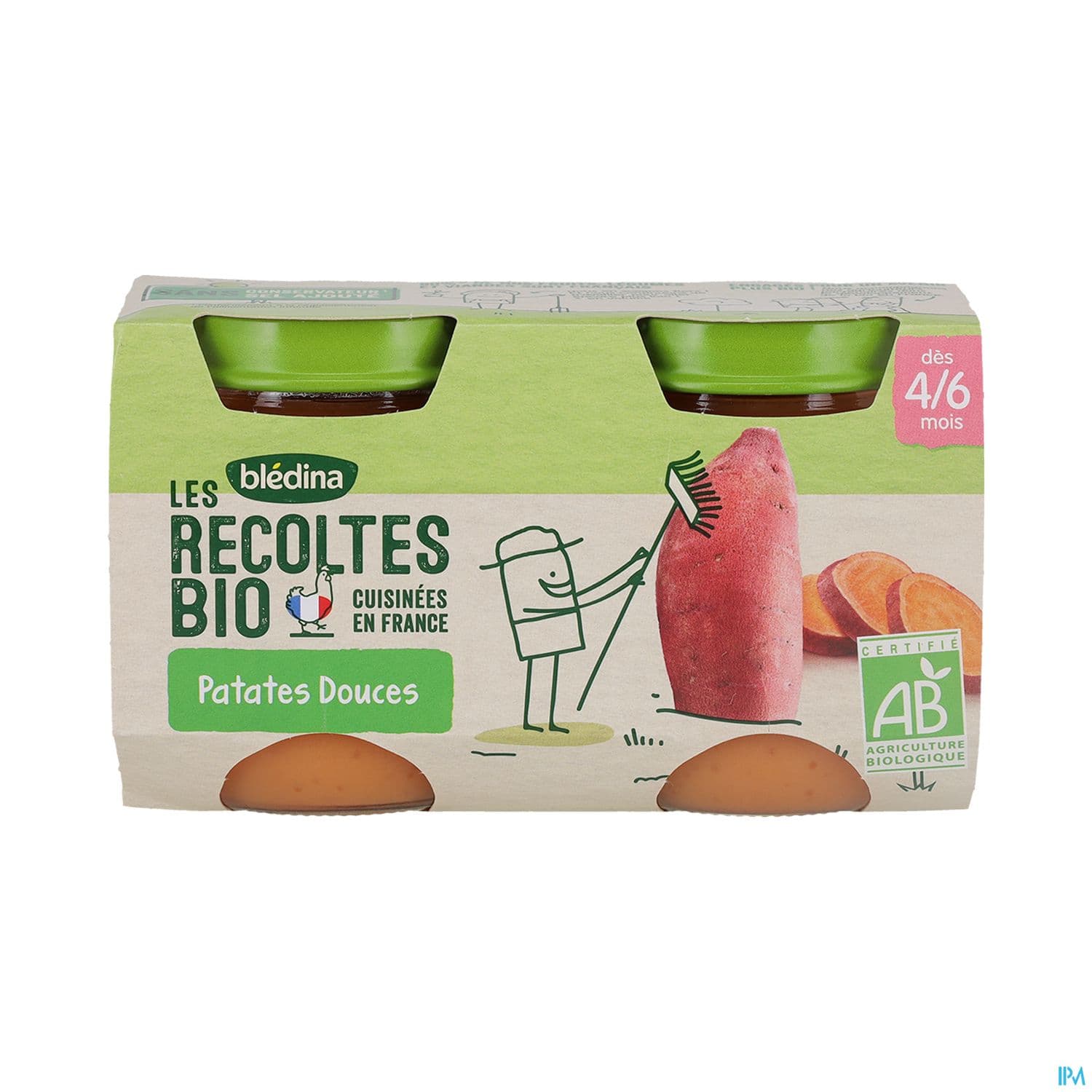 BLEDINA REC BIO PATATE DCE 130GX2