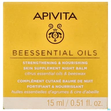 APIVITA BEESS OILS BAUM NUIT 15ML