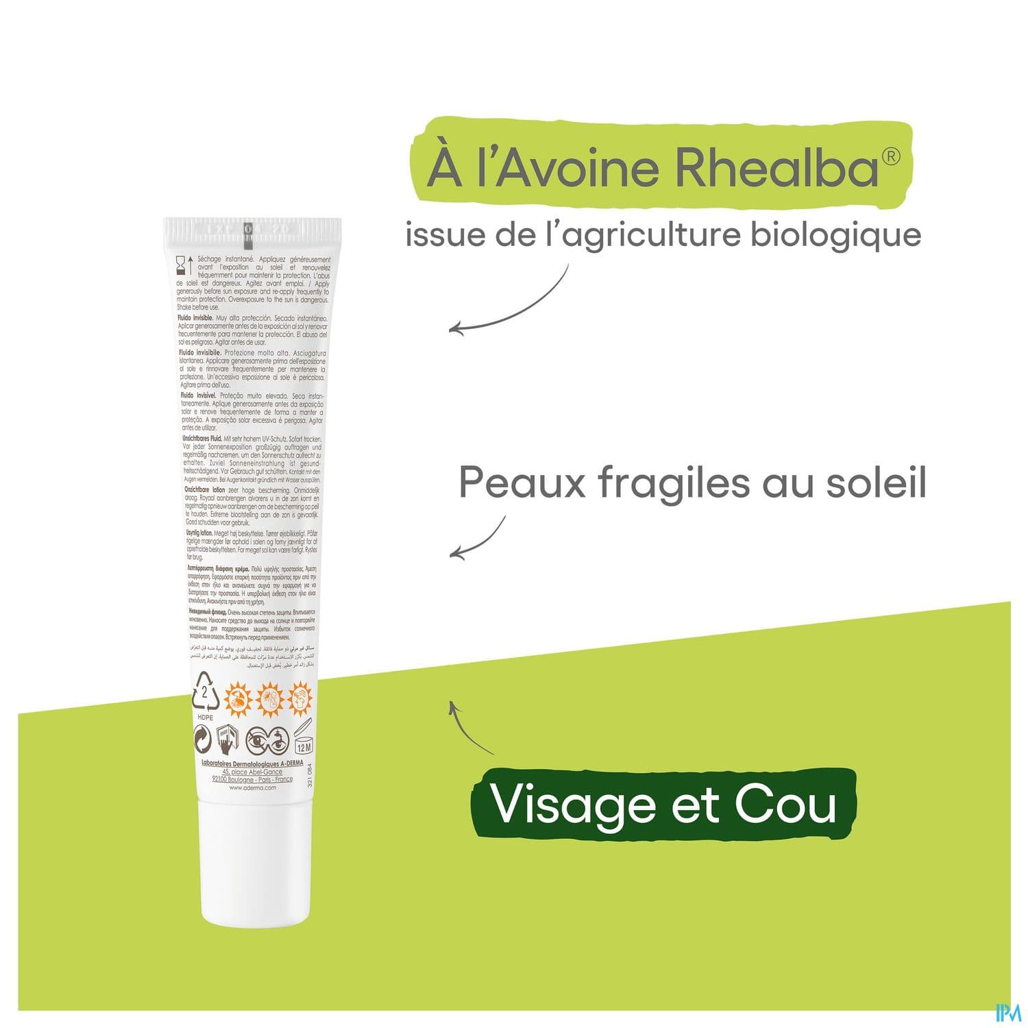 A-DERMA PROTECT FLUID INV 50+ 40ML