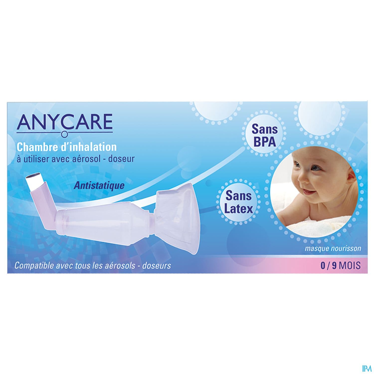 ANYCARE CHAMBRE INHALATION 0-9M