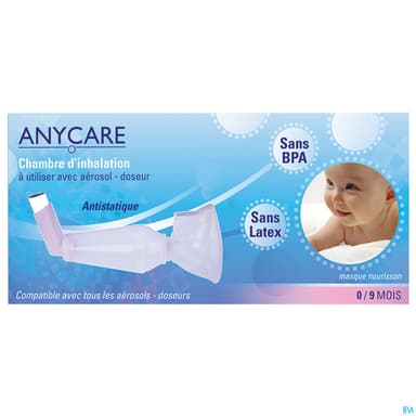 ANYCARE CHAMBRE INHALATION 0-9M
