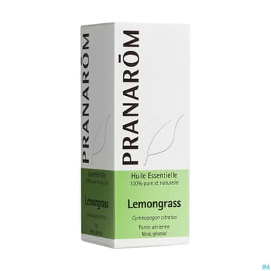Pranarom Huile Essentielle Lemongrass Partie Aerienne 10ml