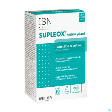 Ineldea Isn Supleox Antioxydant Protection Cellulaire Gelule 30