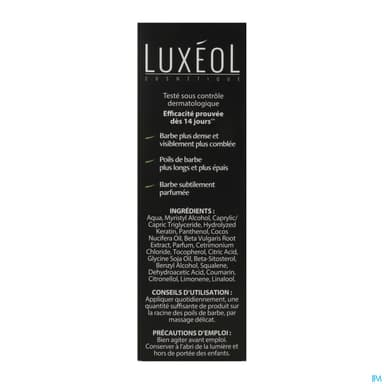 LUXEOL SERUM BARBE POUSSE 60ML