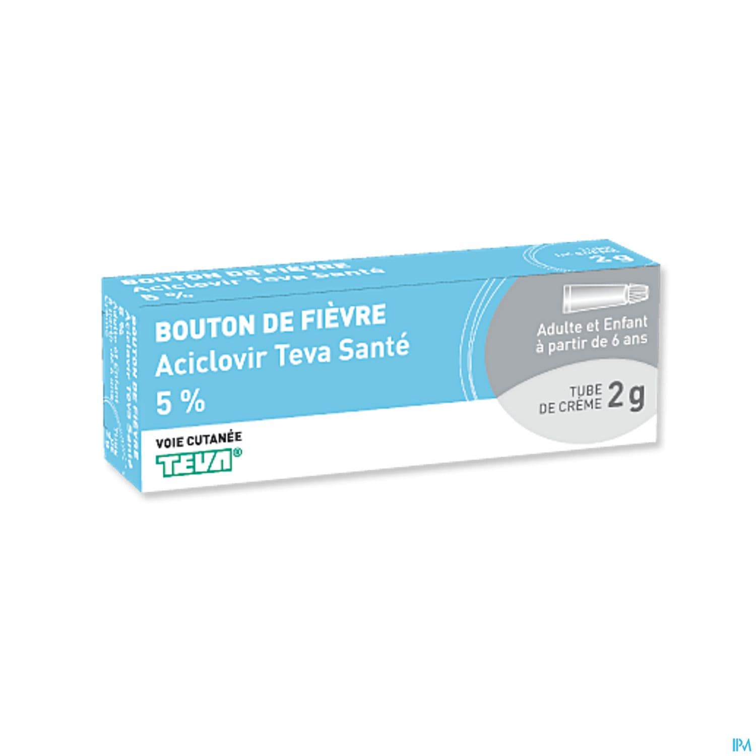 Aciclovir Teva Sante 5% Creme 2g