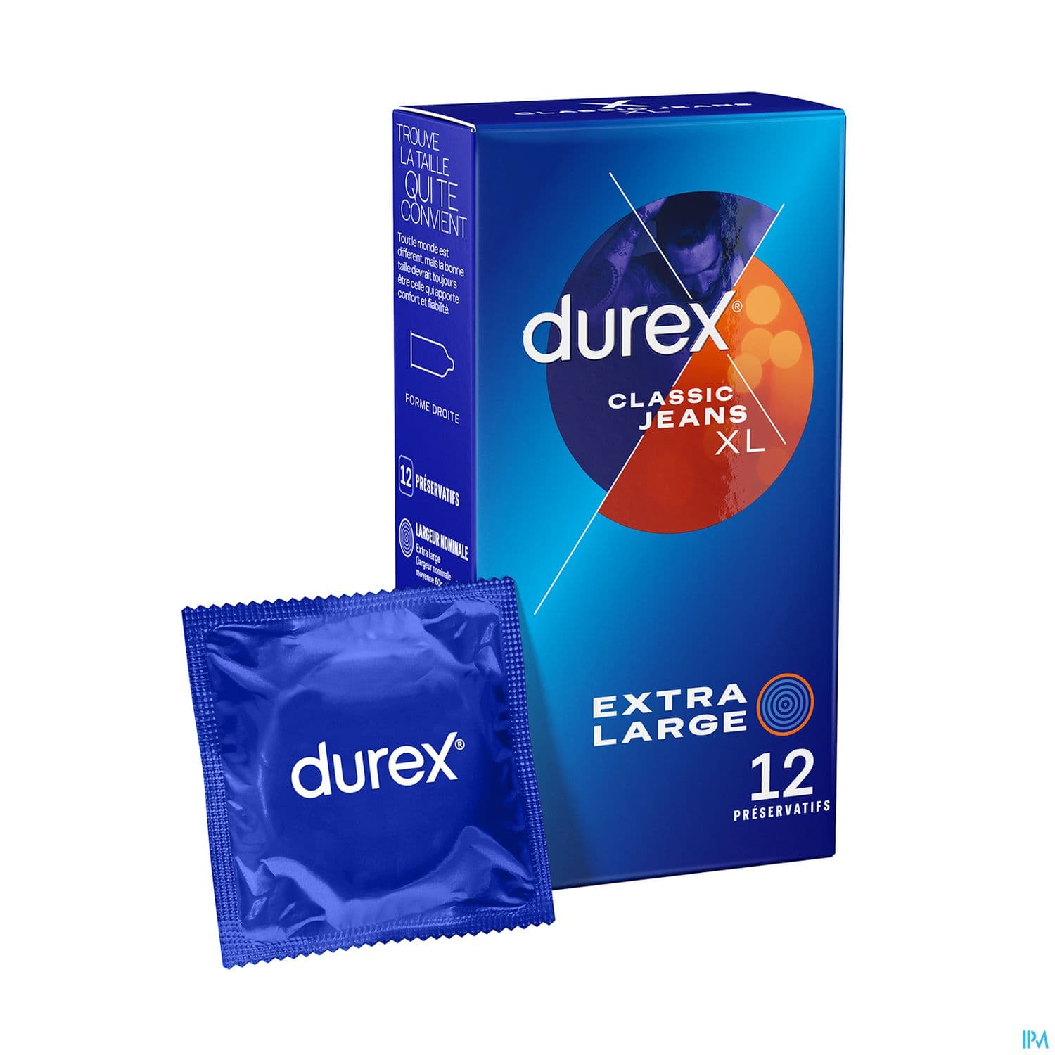 Durex Classic Jeans Xl Preservatif 12
