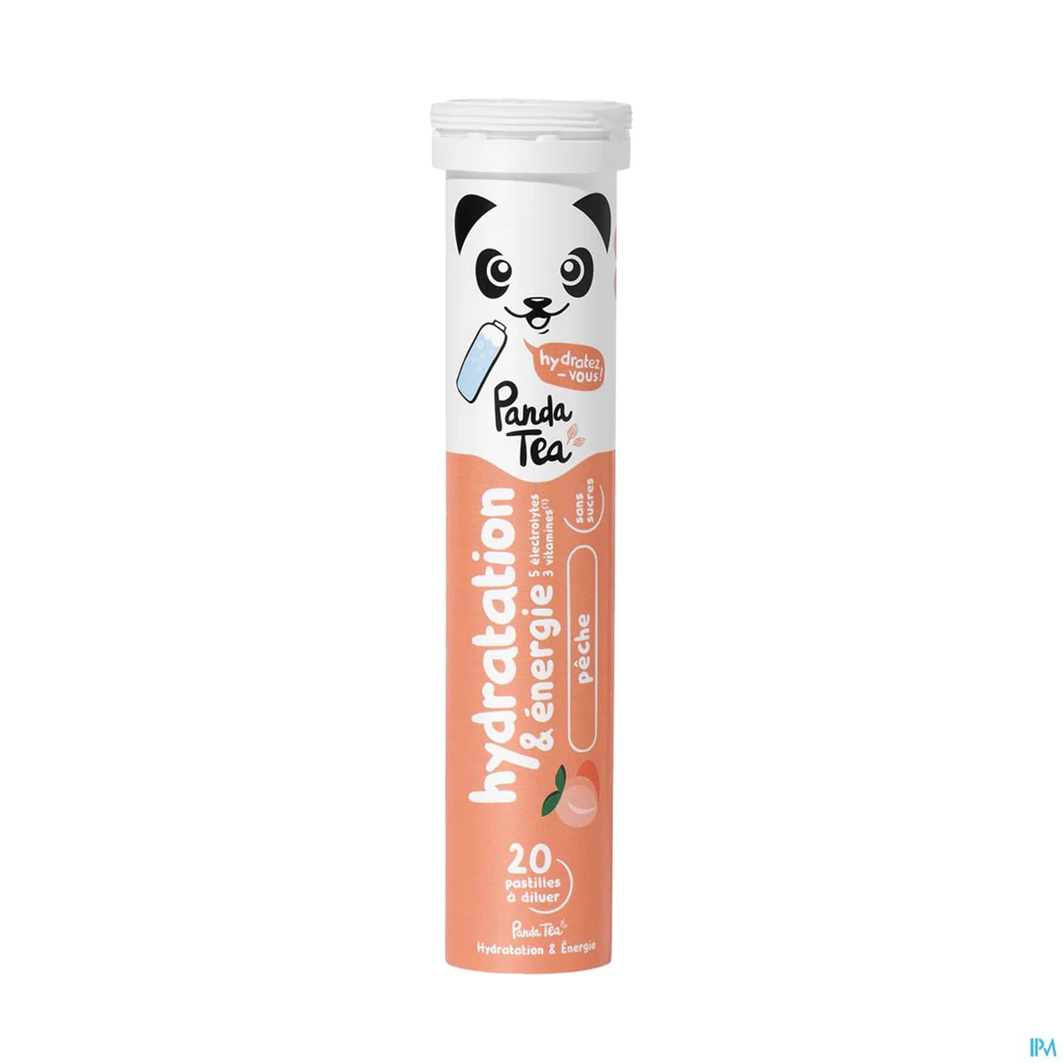 PANDA TEA HYDR&ENERG PECHE X20