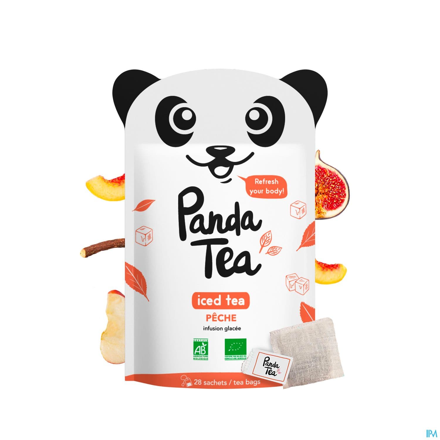 Panda Tea Iced Tea Peach Bio Infusette 28