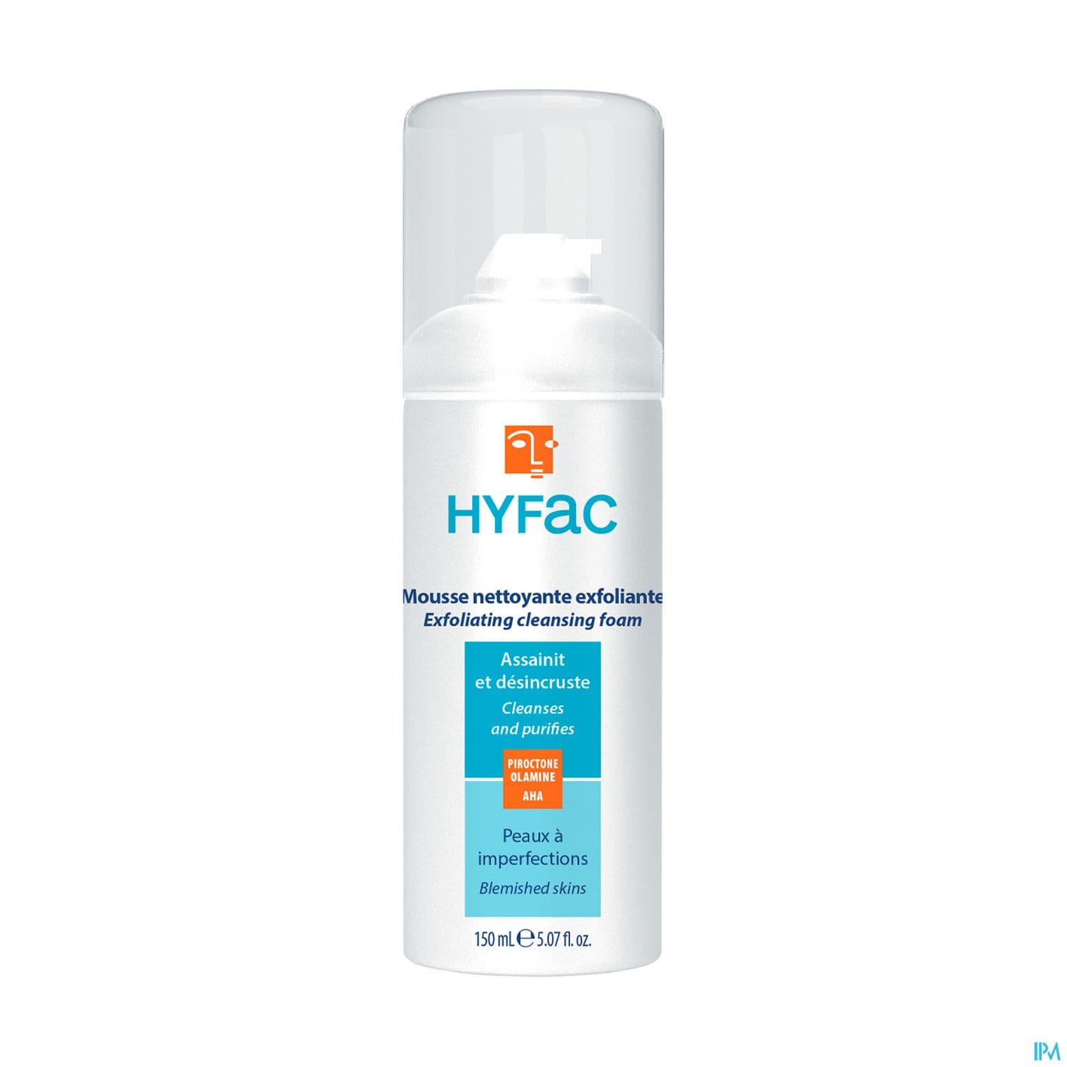 Hyfac Mousse Nettoyante Exfoliante 150ml