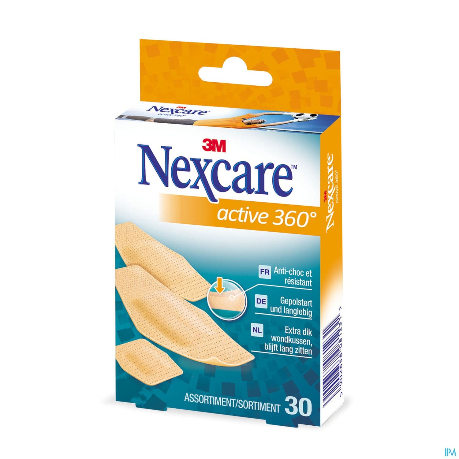 NEXCARE ACTIV360° PANS NS ASSORT30