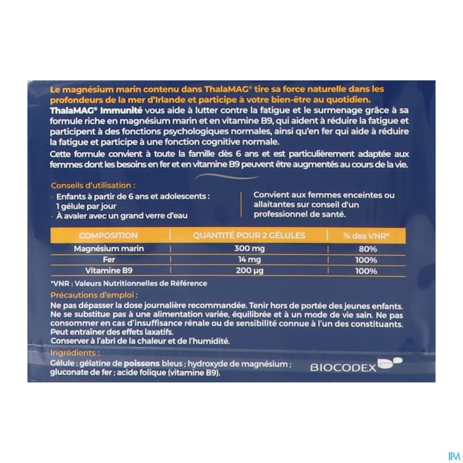 Thalamag Forme Physique Et Mentale Duo Gelule 60 X2