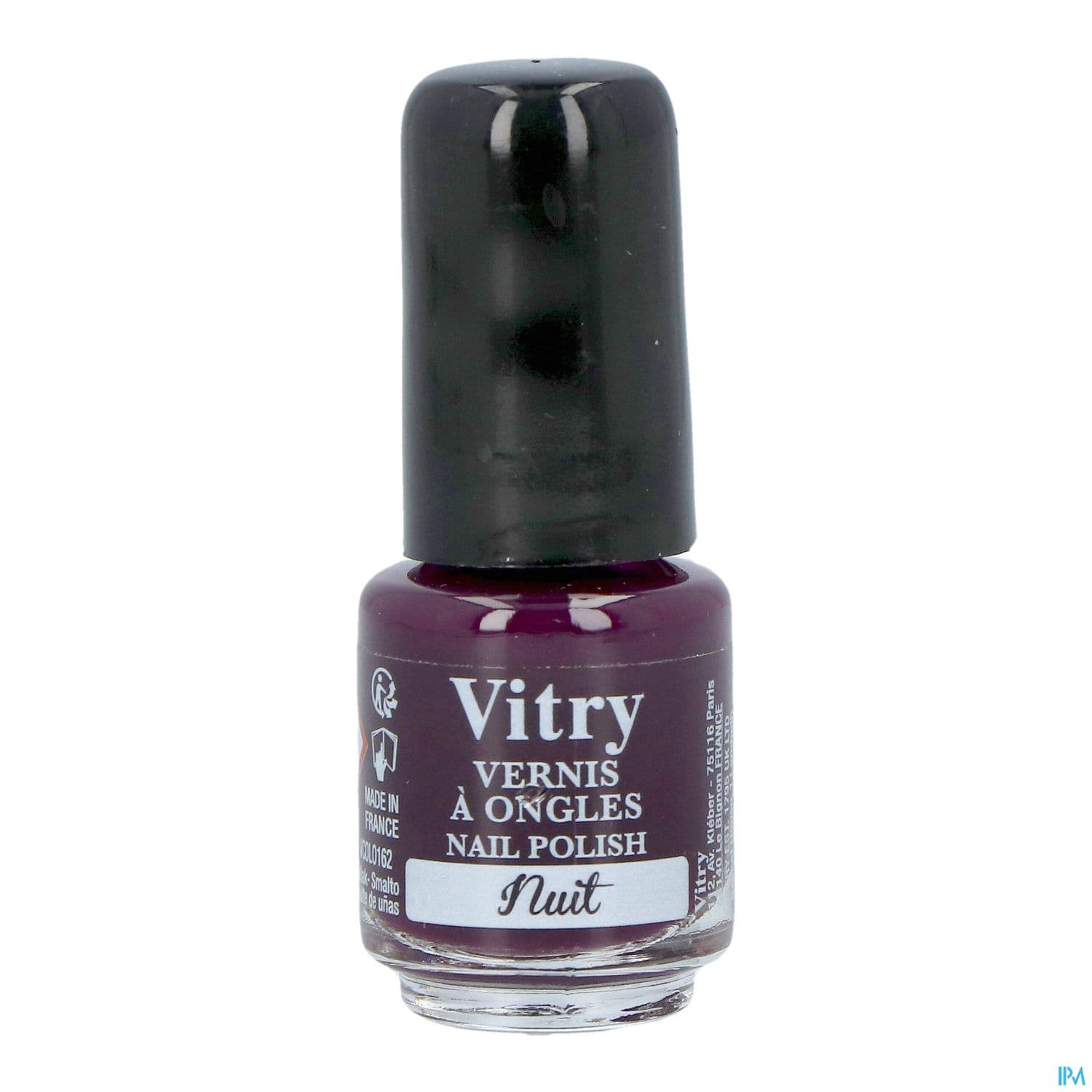 Vitry Vernis Ongles Nuit Mini 4ml
