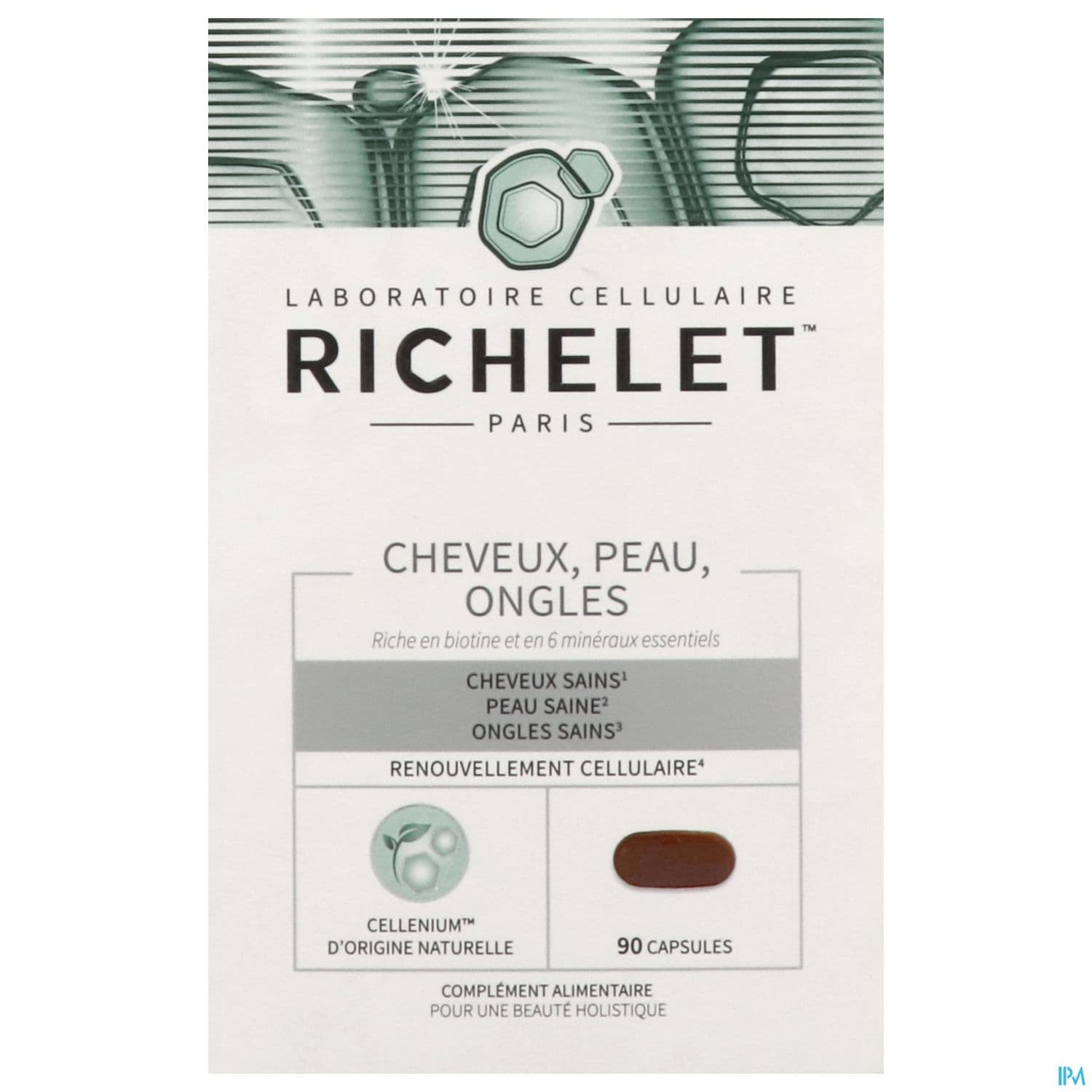 Richelet Cheveux Peau Ongles Comprime 60