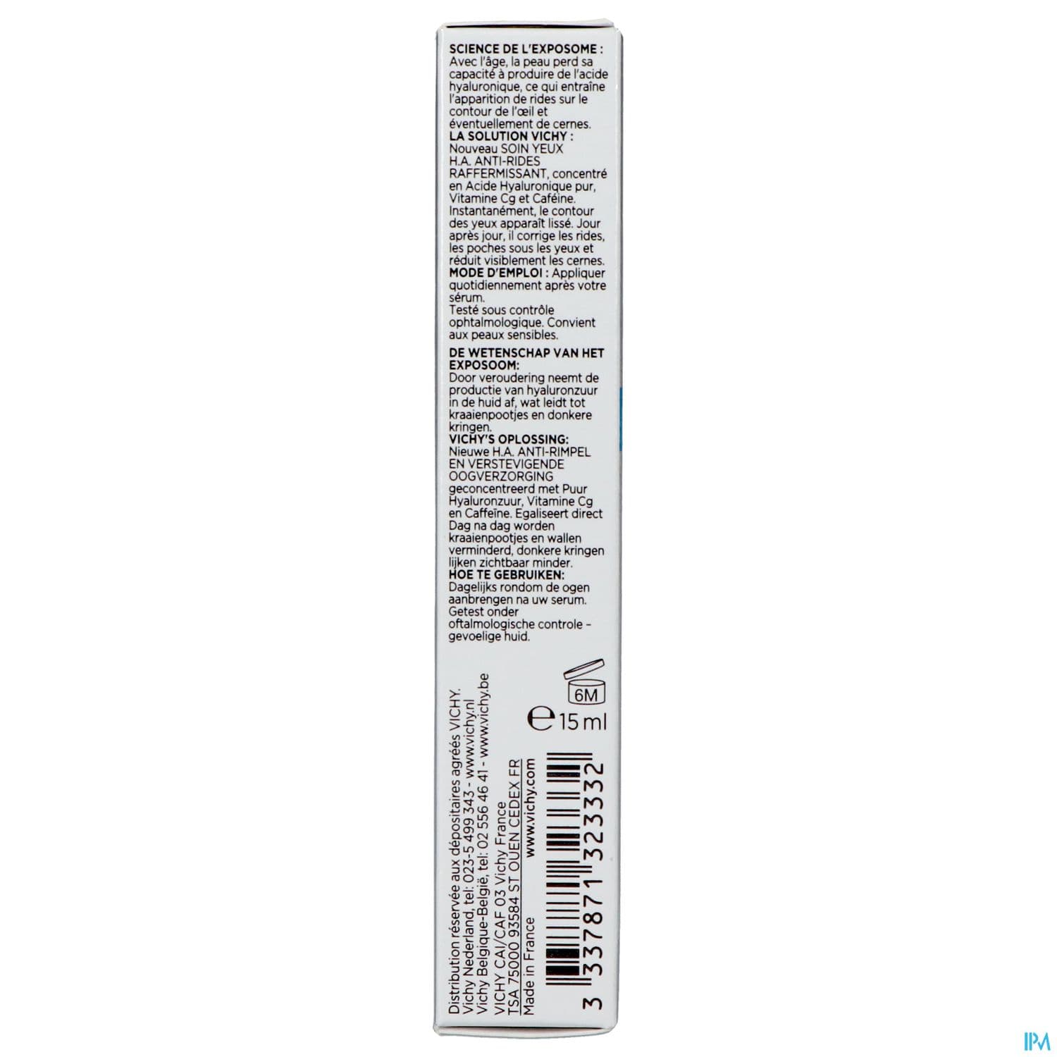Vichy Liftactiv Derm Source Yeux 15ml