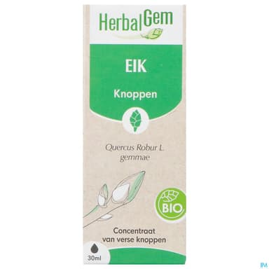 Herbalgem Chene Bourgeon Macerat Glycerin Bio 30ml