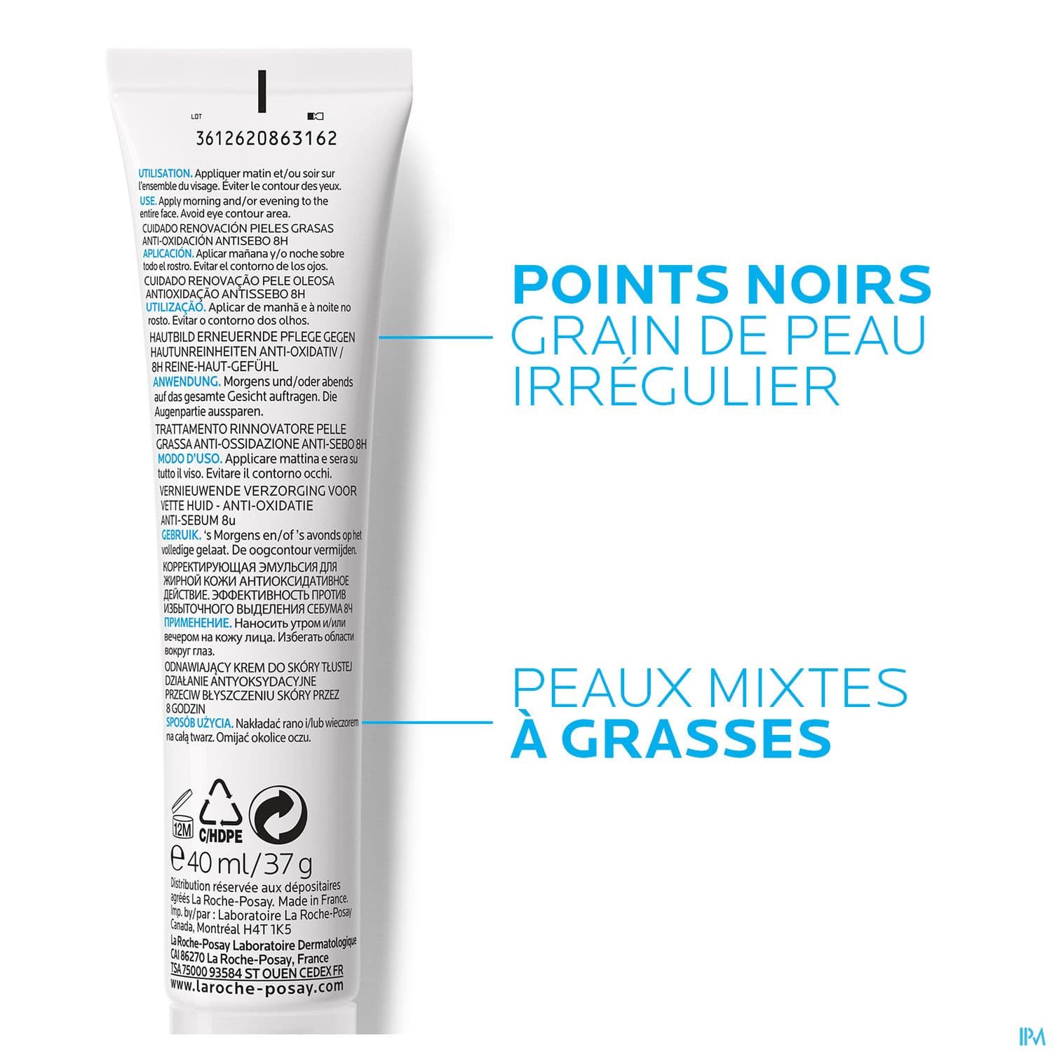 ROCHE POSAY EFFACLAR K+ 40ML