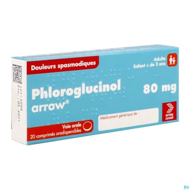 Phloroglucinol Arrow 80mg Comprime Orodispersible 20