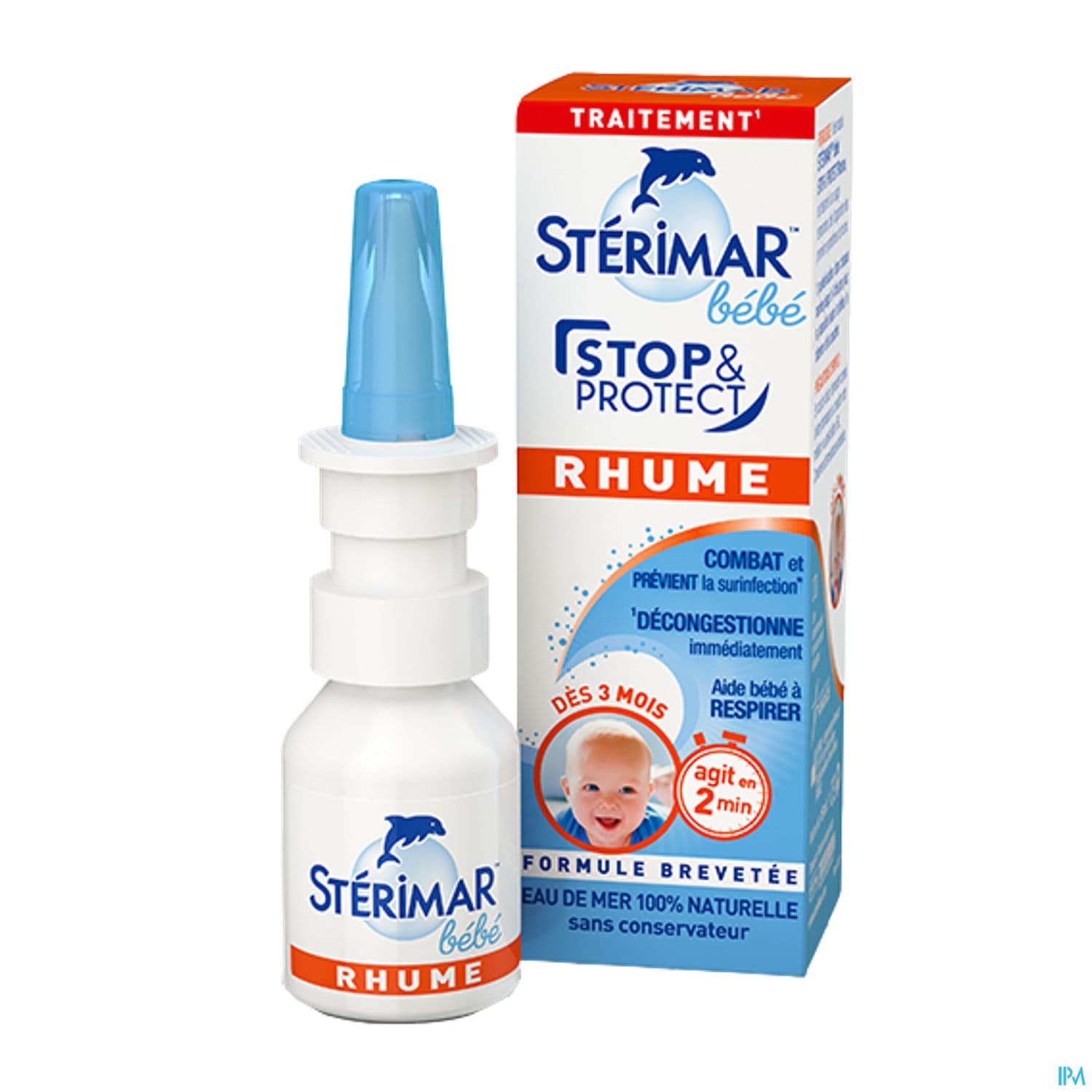 Sterimar Bebe Stop Protect Rhume 15ml