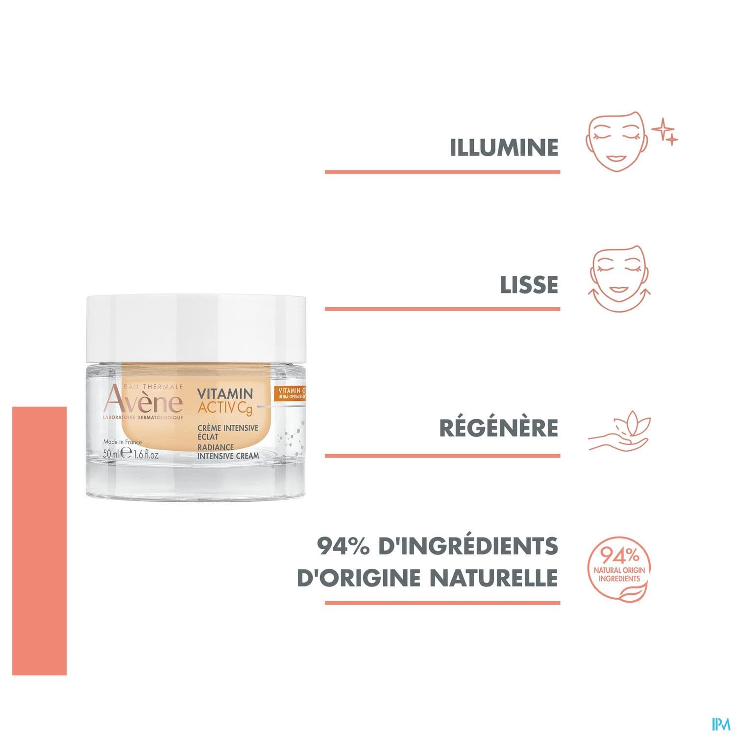 AVENE CR JOUR VIT ACTIV CG 50ML