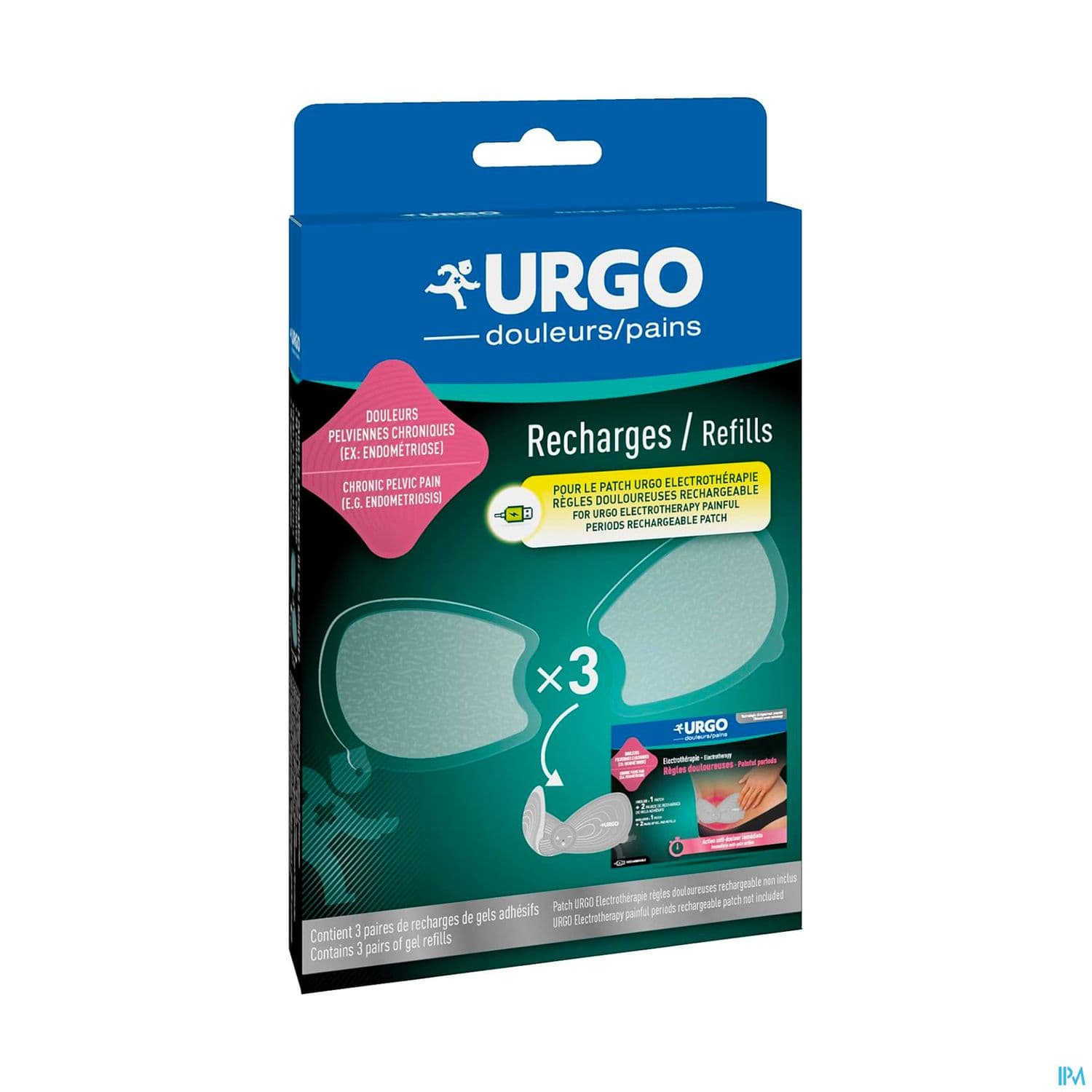 Urgo Recharges De Patch D Electrotherapie Regles Douloureuses — Pharmacie de Norelan
