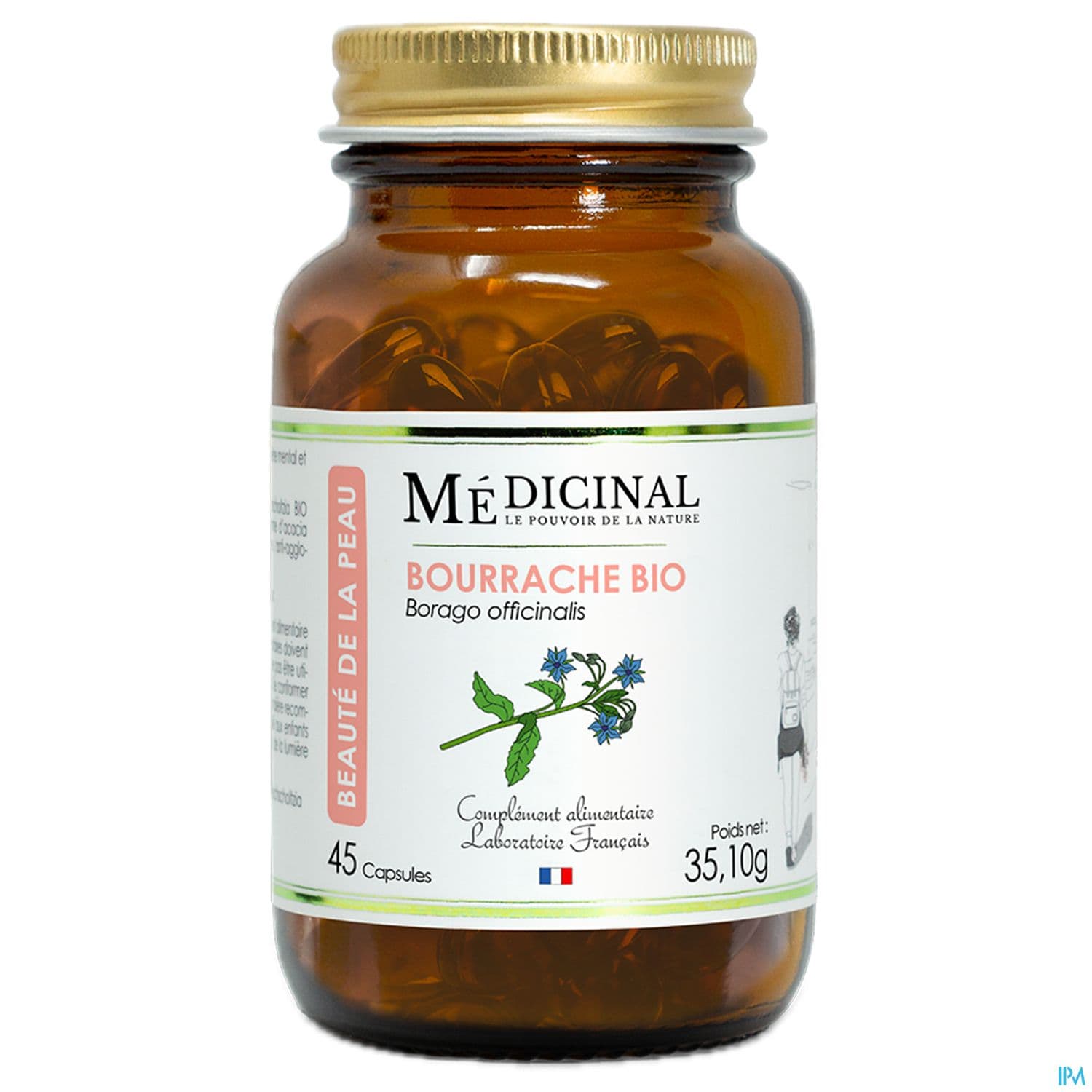 Medicinal Bourrache Gelule 45