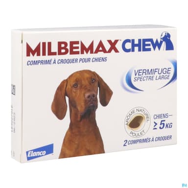 MILBEMAX CHEW CHIEN +5KG CPR 2