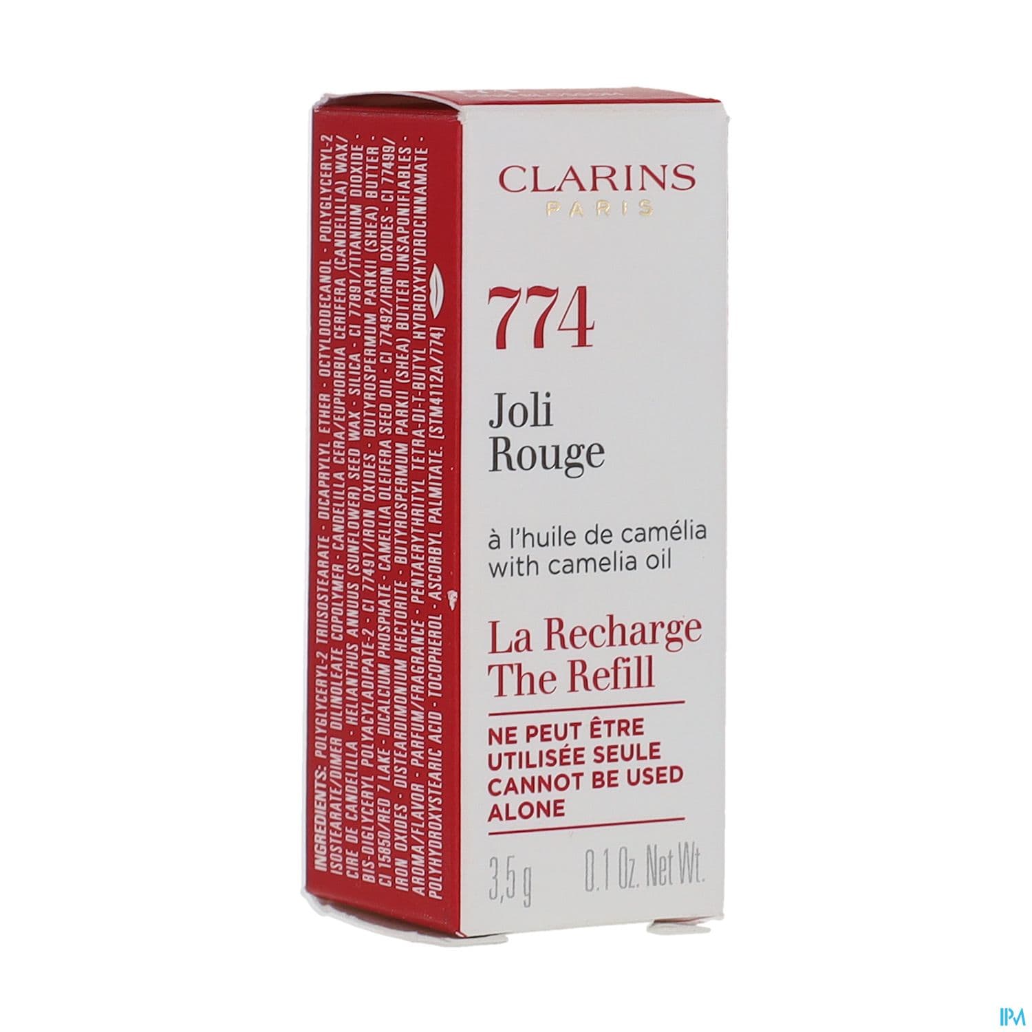 Clarins Joli Rouge A Levres Satin La Recharge 774 3g5