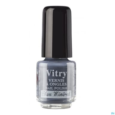 VITRY MINI VERNIS BLEU MINERAL 4ML