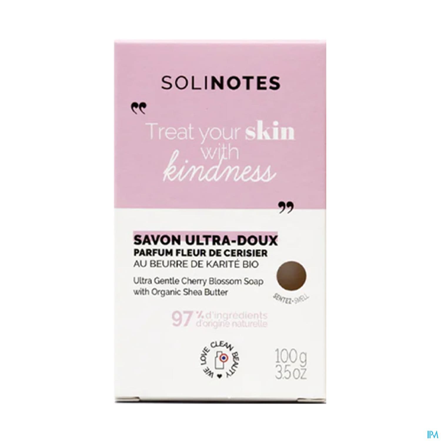 Solinotes Savon Solide Fleur De Cerisier 100g