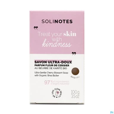 Solinotes Savon Solide Fleur De Cerisier 100g