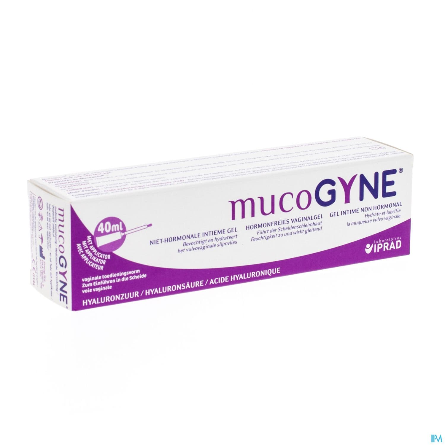 MUCOGYNE GEL INT NON HORMO AC HYALU T/40ML