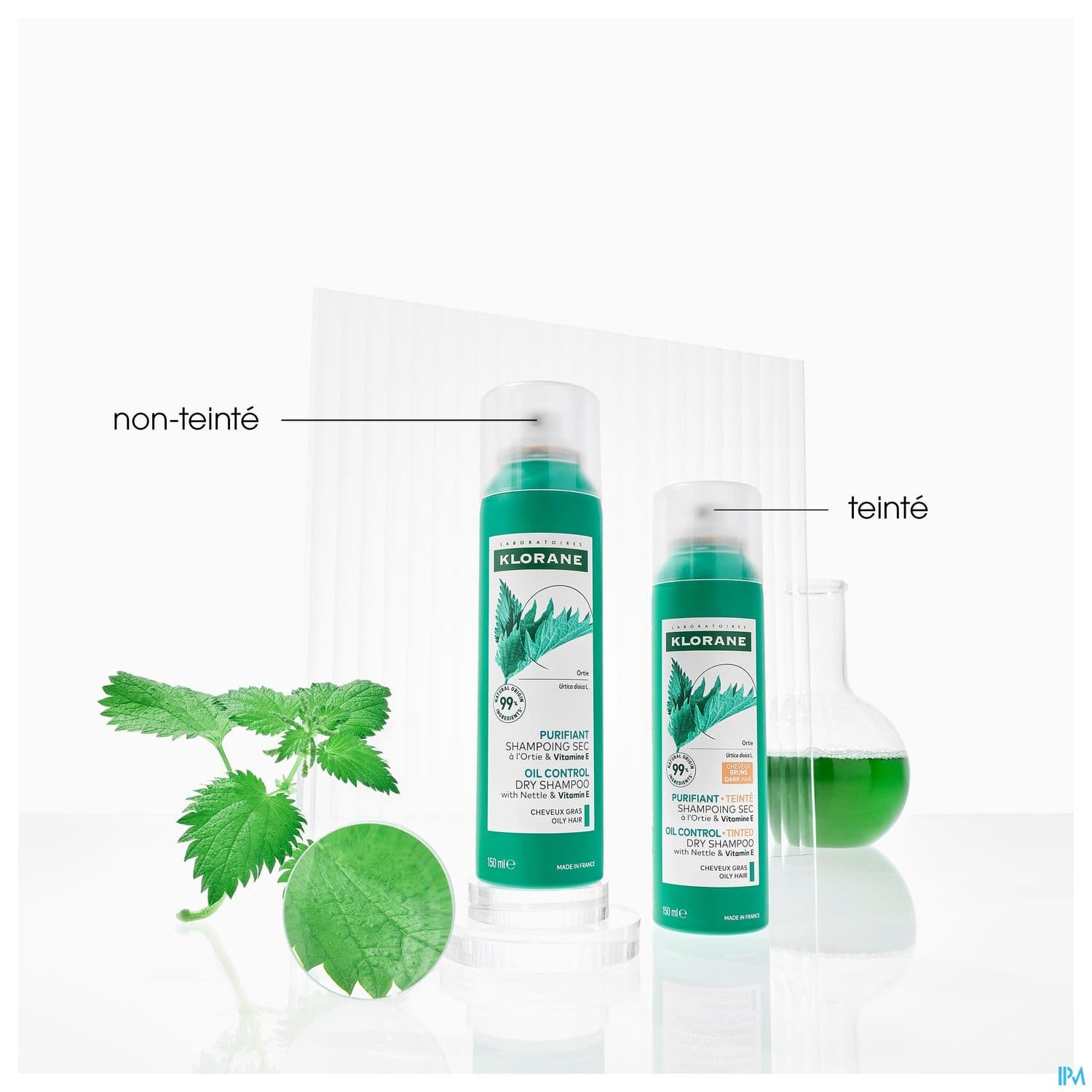 Klorane Shampooing Sec Teinte Ortie + Vitamine E 150ml