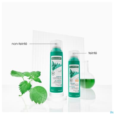 Klorane Shampooing Sec Teinte Ortie + Vitamine E 150ml