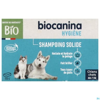 BIOCANINA SH SOLIDE BIO CH/CT100G