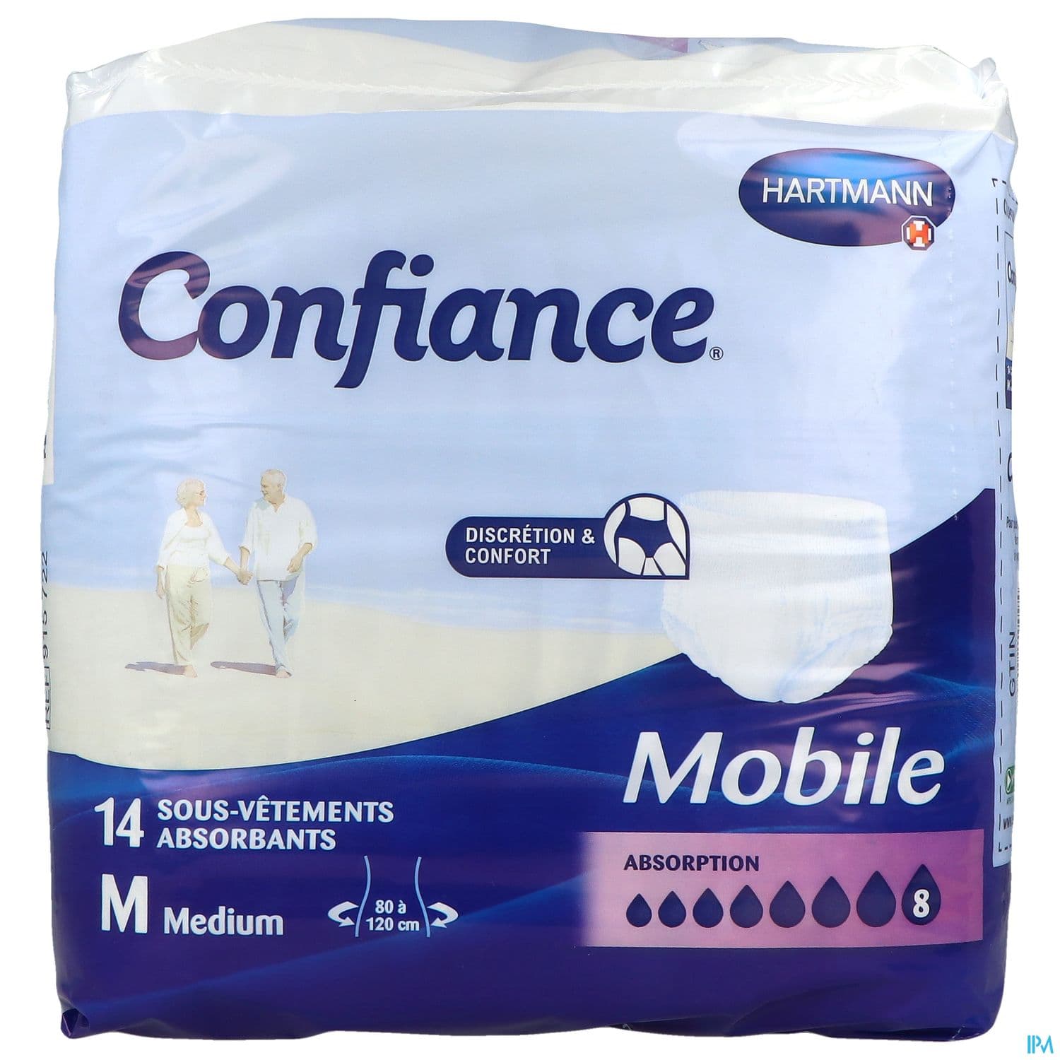 Hartmann Confiance Mobile Absorption 8 Slip Absorbant M 14