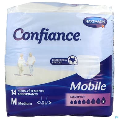 Hartmann Confiance Mobile Absorption 8 Slip Absorbant M 14