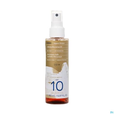 Korres Huile Bronzante Aegean Spf10 150ml