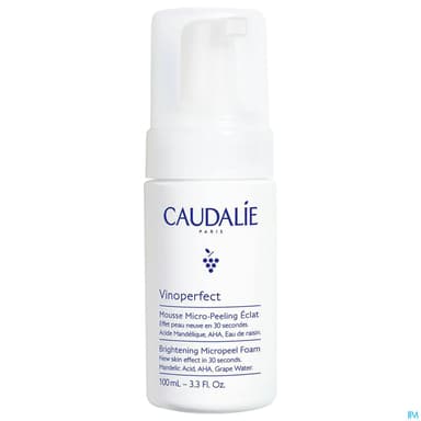 Caudalie Vinoperfect Mousse Micro Peeling Eclat 100ml