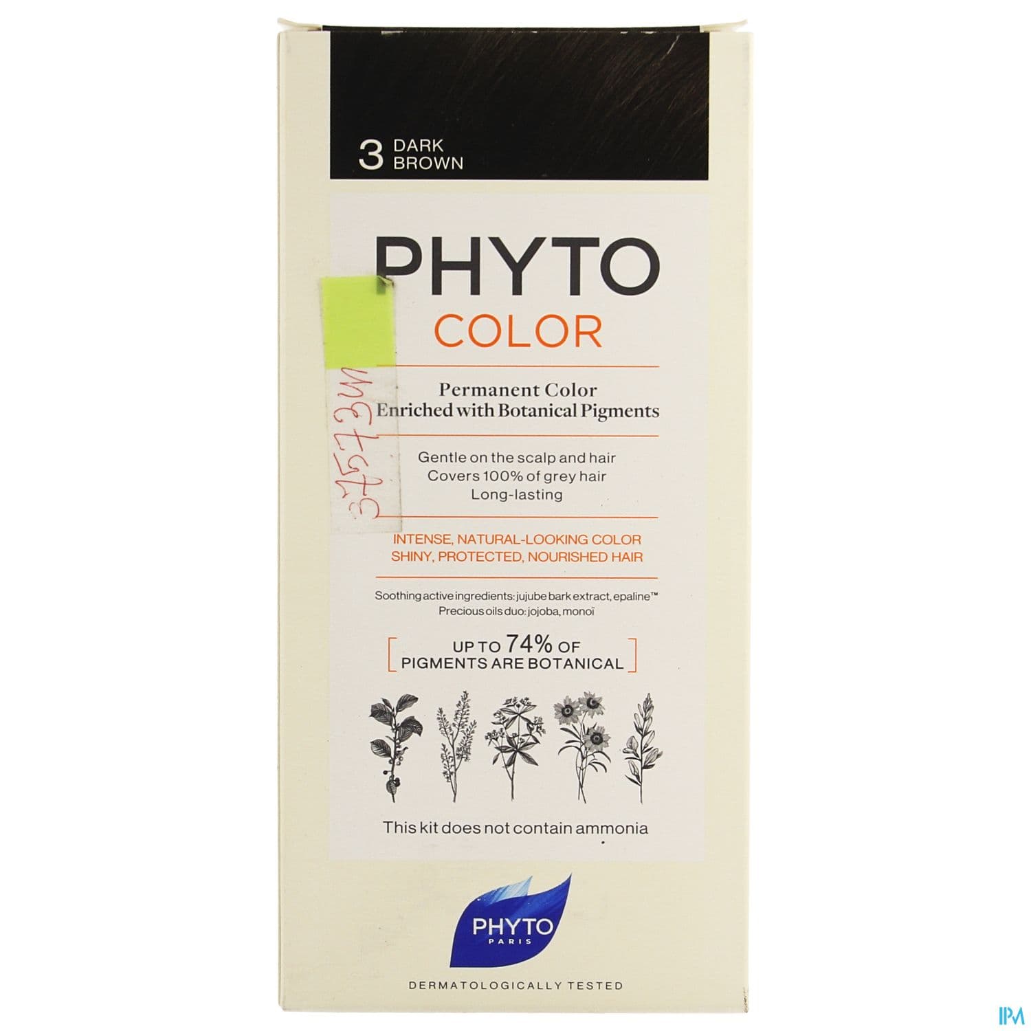 PHYTO COLOR 3 CHATAIN FONCE