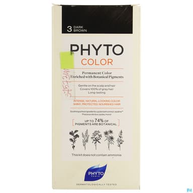 PHYTO COLOR 3 CHATAIN FONCE