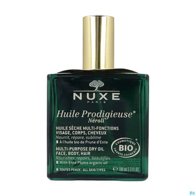 NUXE HUILE PRODIGIEUSE BIO 100ML