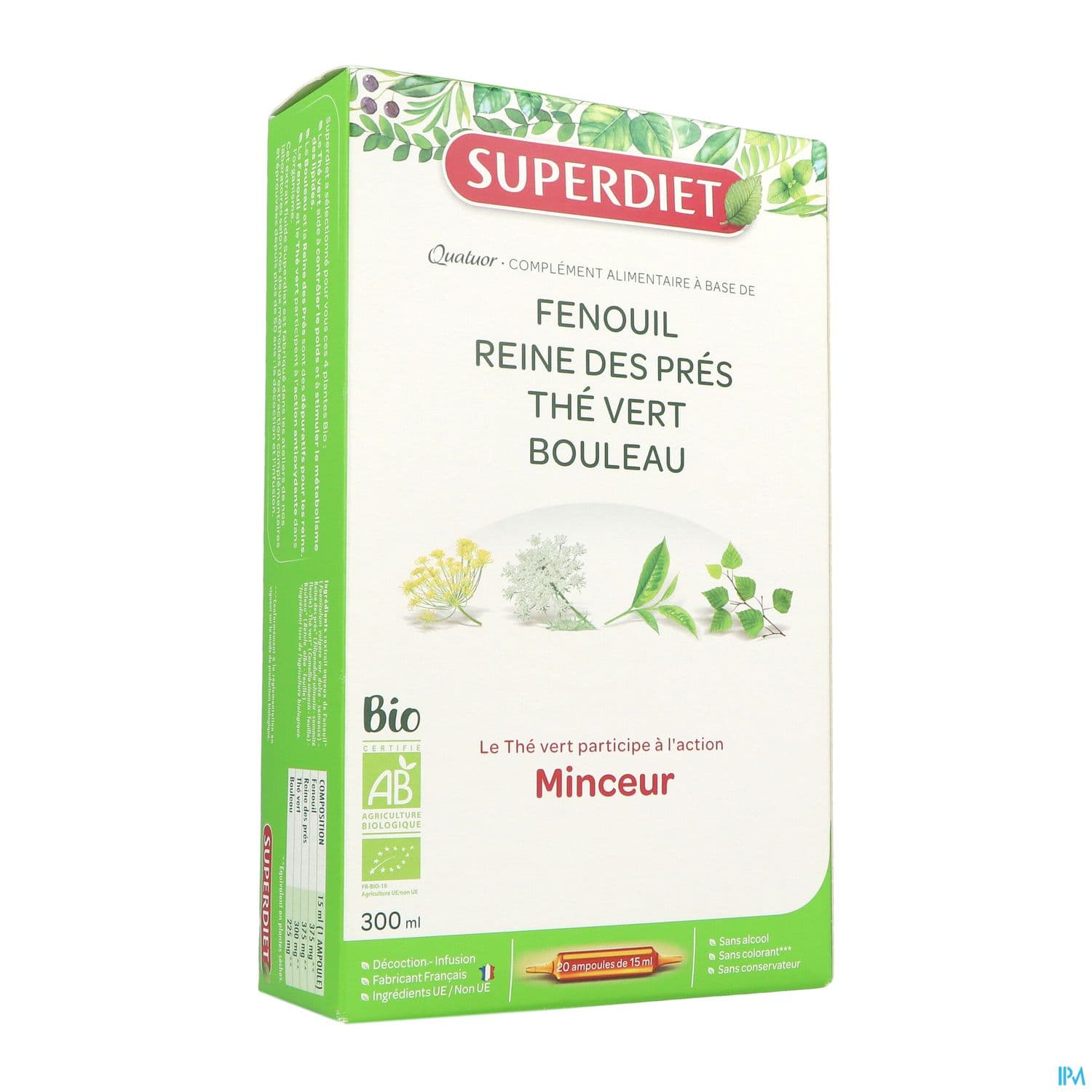 SUPERDIET QUAT MINCEUR BIO AMP20