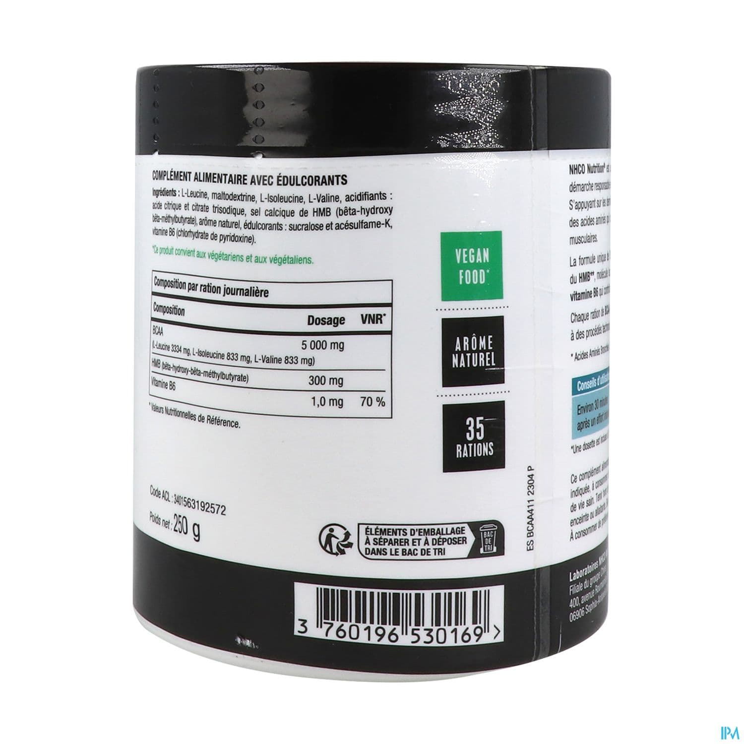 NHCO BCAA 4:1:1 - RECUP 250G
