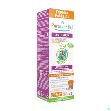 PURESSENTIEL LOT A/POUX200ML+PEIGN