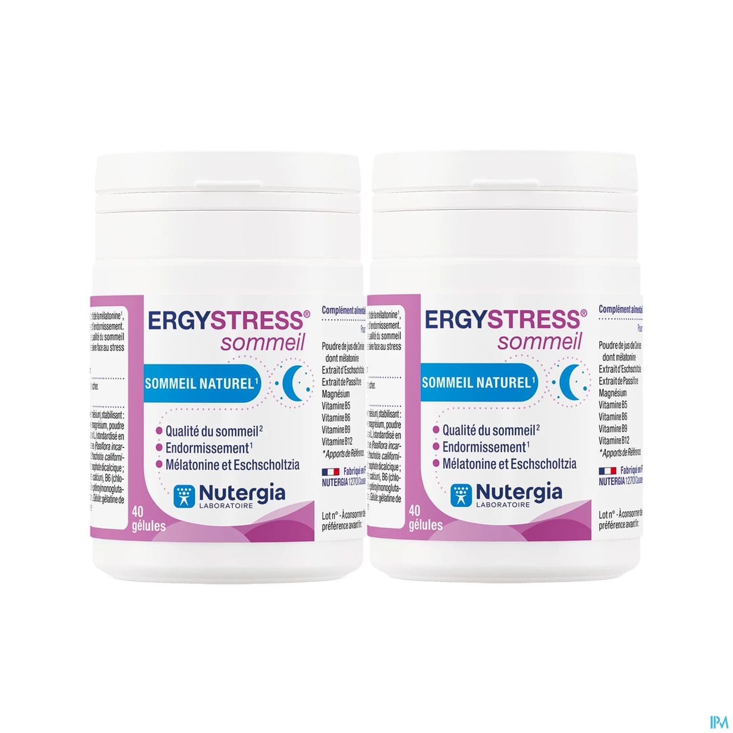 Nutergia Ergystress Sommeil Gelule 40 X2