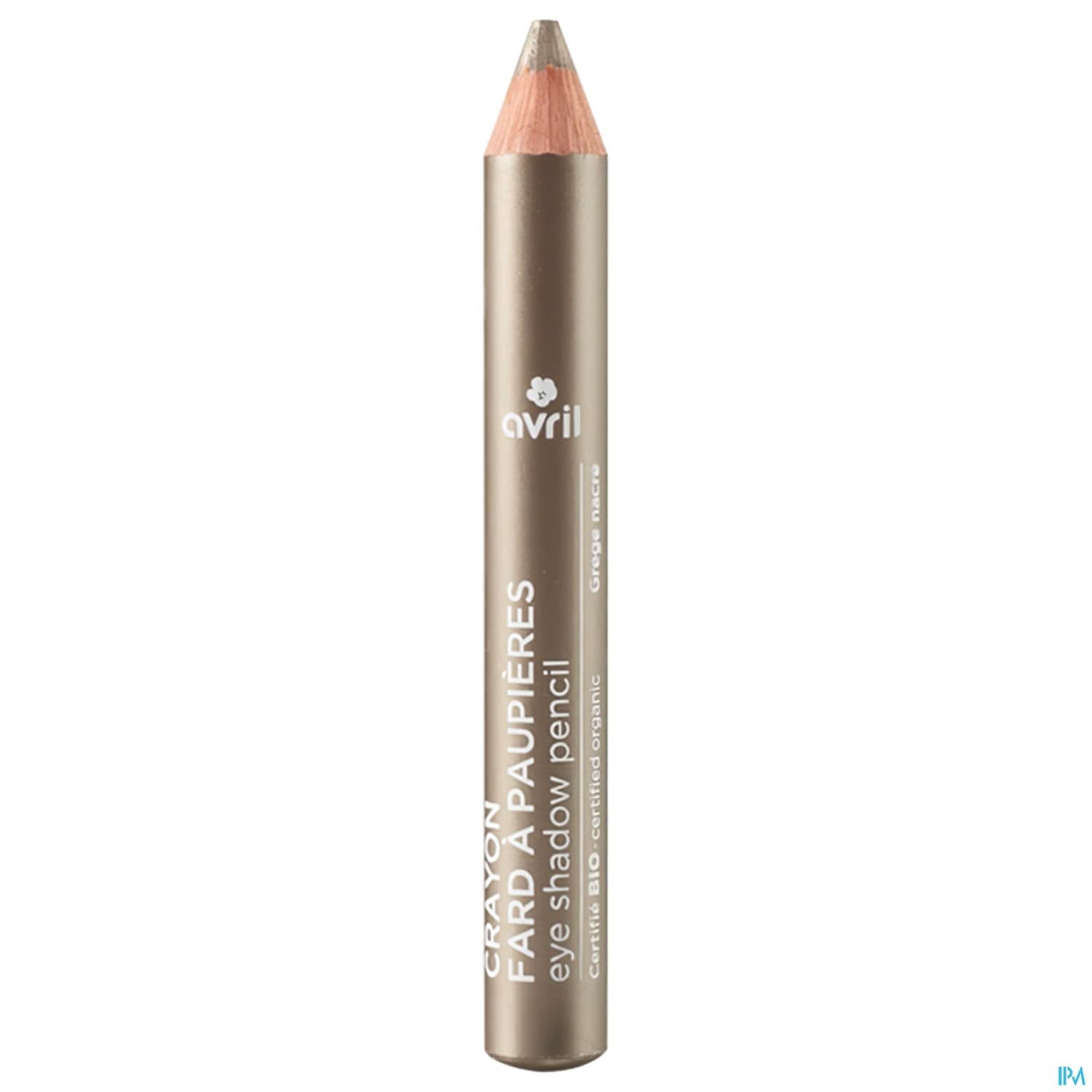 Avril Crayon Fard A Paupieres Grege Nacre Bio 2g