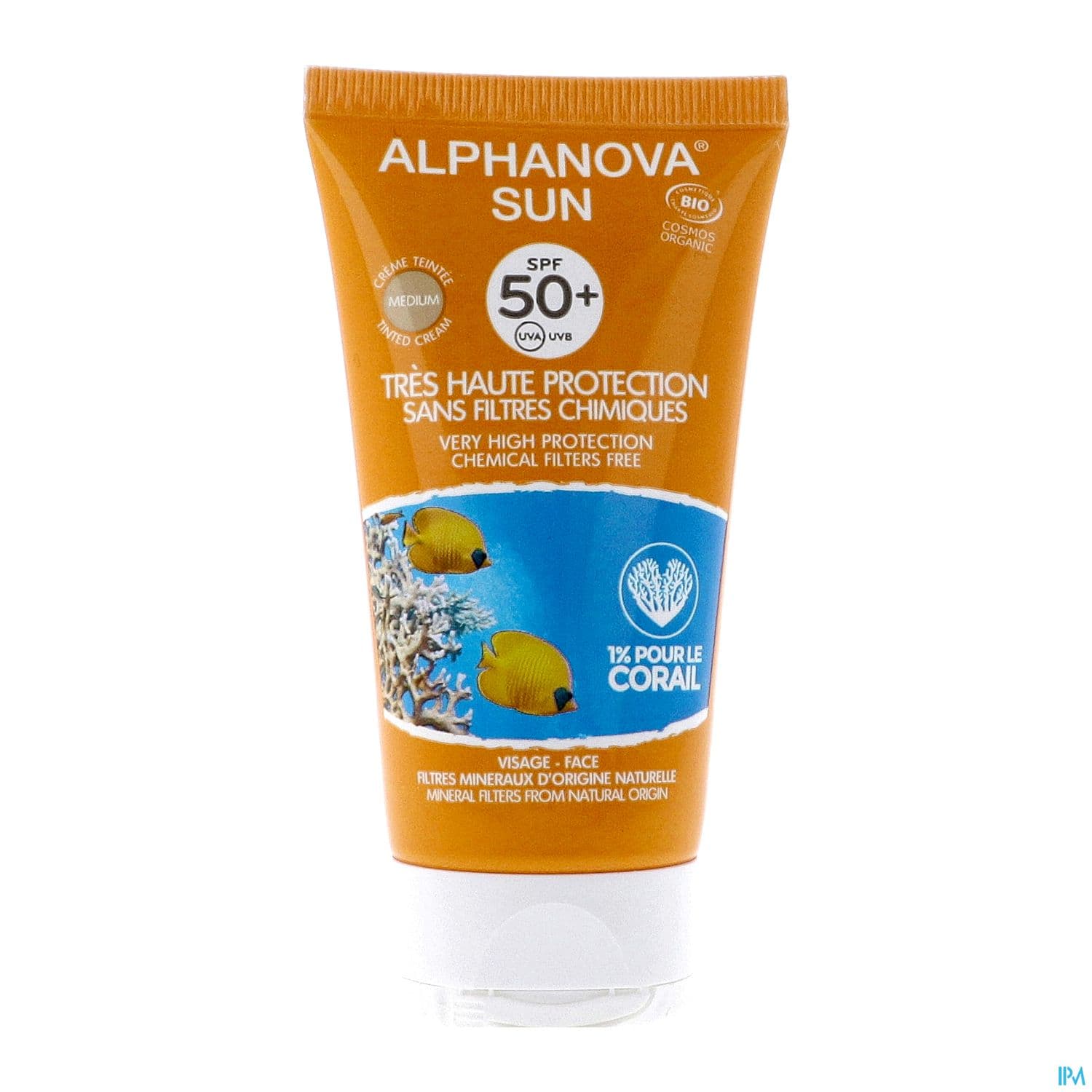 ALPHANOVA SUN CR TEINTE 50+ 50G