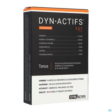SYNACTIFS DYNACTIFS GELUL 30