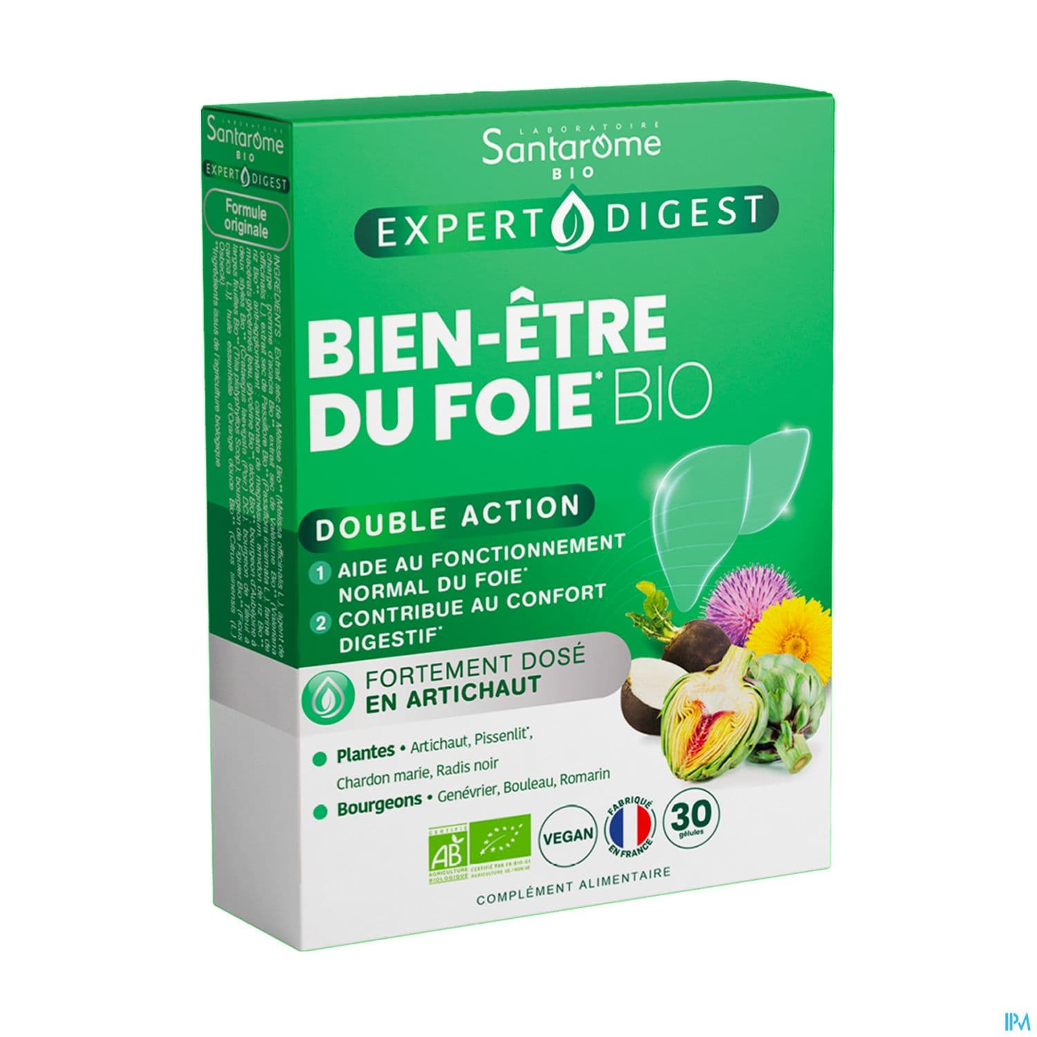 SANTAROME BIO BIEN-ETRE FOIE GEL30